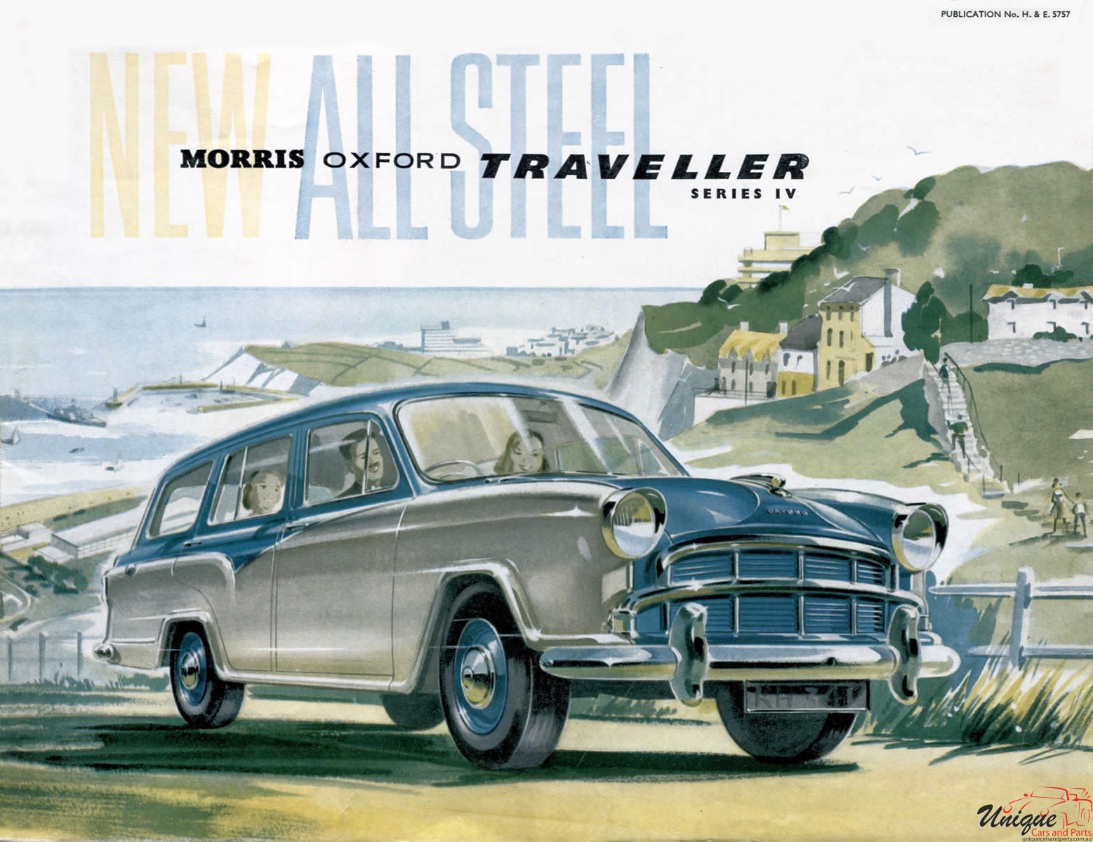 1957 Morris Oxford Traveller Brochure